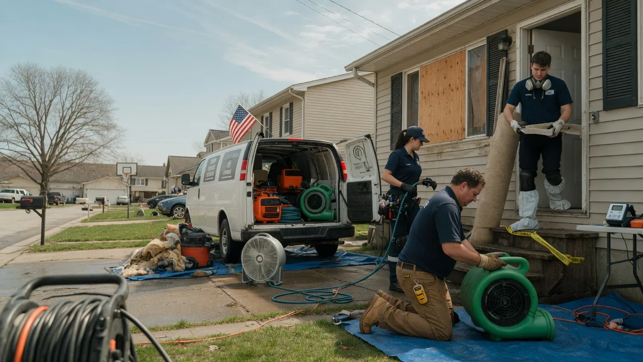 Water Damage Restoration in Oak Harbor, OH near me
